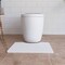 Castello Usa Diatomite Quick-Dry Stone Toilet Contour Mat - White CB-DTM-W - alternate 2
